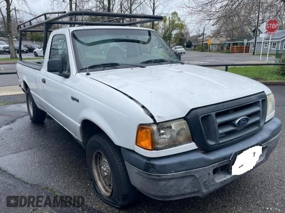 2004 Ford Ranger XL with VIN 1FTYR10U64PA75185, listed as a Copart auction lot 46357545 with 192,600 mi miles and Clean Title. Bid and sale history available at DreamBid. Image 1.