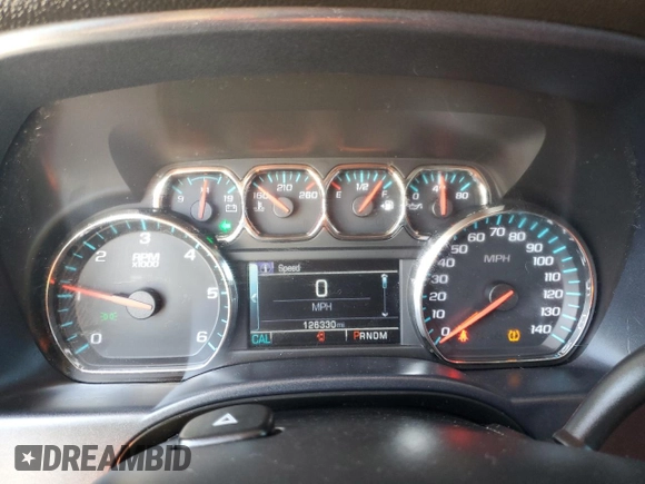 2015 Chevrolet Silverado 1500 LT with VIN 3GCPCREH9FG177238, listed as a Copart auction lot 49157355 with 126,330 mi miles and Salvage Title. Bid and sale history available at DreamBid. Image 9.