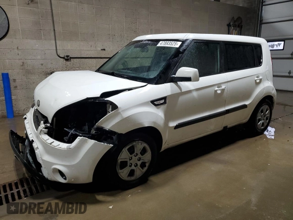 2013 Kia Soul with VIN KNDJT2A5XD7509544, listed as a Copart auction lot 47893525 with 70,292 mi miles and Salvage Title. Bid and sale history available at carsss.com. Image 1.