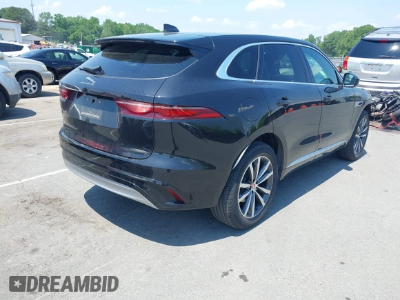 2022 Jaguar F-Pace S with VIN SADCJ2EXXNA689739, listed as a IAAI auction lot 42161093 with 48,510 mi miles and . Bid and sale history available at DreamBid. Image 4.