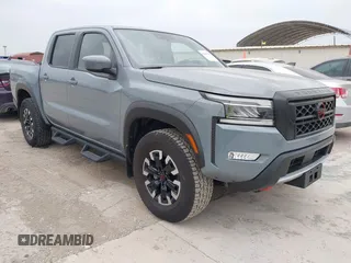 2024 Nissan Frontier SV with VIN 1N6ED1EK2RN630822, listed as a IAAI auction lot 42295643 with 15,548 mi miles and . Bid and sale history available at DreamBid. Image 1.