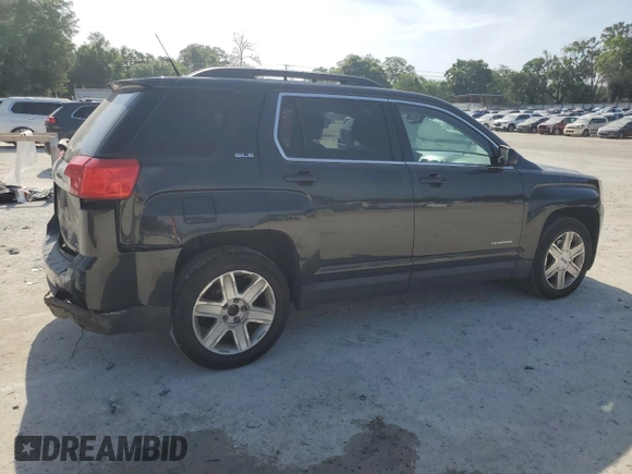 2011 GMC Terrain SLE-2 with VIN 2CTFLTEC6B6349491, listed as a Copart auction lot 53758005 with 216,190 mi miles and Salvage Title. Bid and sale history available at carsss.com. Image 3.