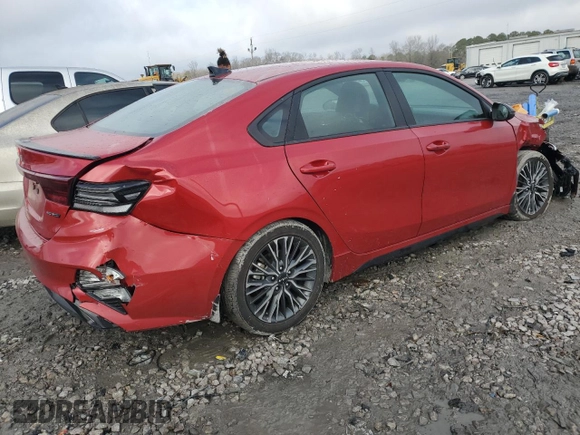 2024 Kia Forte GT-Line with VIN 3KPF54AD6RE779350, listed as a Copart auction lot 42765605 with 12,883 mi miles and Salvage Title. Bid and sale history available at carsss.com. Image 3.