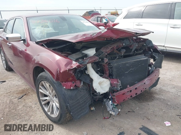 2016 Chrysler 300 with VIN 2C3CCAEG0GH334362, listed as a IAAI auction lot 41736016 with 57,416 mi miles. Bid and sale history available at carsss.com. Image 6.