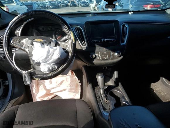 2017 Chevrolet Malibu LS with VIN 1G1ZB5ST1HF254047, listed as a Copart auction lot 69167813 with 196,155 mi miles and Salvage Title. Bid and sale history available at carsss.com. Image 8.