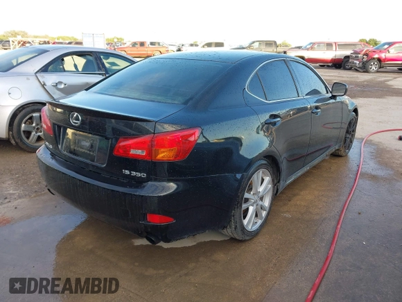 2006 Lexus IS 350 with VIN JTHBE262262002620, listed as a IAAI auction lot 42111981 with Not Provided miles and . Bid and sale history available at DreamBid. Image 4.