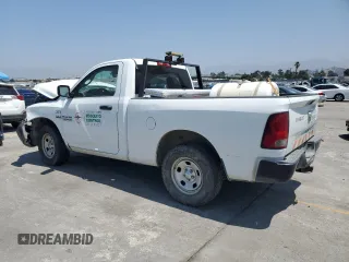 2015 Ram 1500 Express with VIN 3C6JR7AT7FG605706, listed as a Copart auction lot 62544665 with 77,670 mi miles and Salvage title. Bid and sale history available at DreamBid. Image 2.
