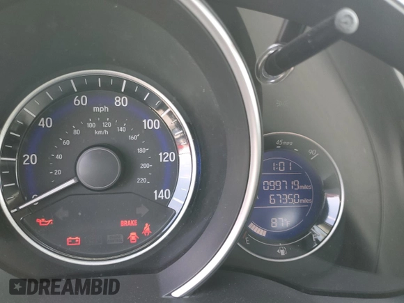 2015 Honda Fit EX with VIN 3HGGK5G89FM744818, listed as a Copart auction lot 52977685 with 99,719 mi miles and Clean title. Bid and sale history available at DreamBid. Image 9.