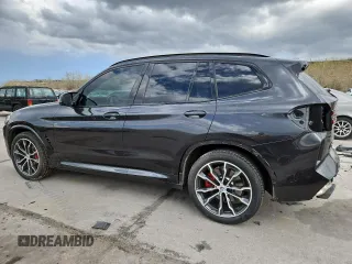 2023 BMW X3 M40i with VIN 5UX83DP0XP9P69052, listed as a Copart auction lot 54243525 with 22,940 mi miles and Salvage Title. Bid and sale history available at DreamBid. Image 2.