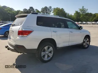 2012 Toyota Highlander Limited with VIN 5TDDK3EH4CS157298, listed as a Copart auction lot 55071475 with 169,477 mi miles and Salvage title. Bid and sale history available at DreamBid. Image 3.