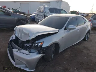 2016 Lexus IS 350 with VIN JTHCE1D21G5011584, listed as a IAAI auction lot 41527807 with 129,364 mi miles. Bid and sale history available at carsss.com. Image 2.