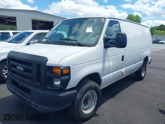 2010 Ford Econoline Cargo Commercial with VIN 1FTNE2EL3ADA76618, listed as a IAAI auction lot 42181759 with 240,124 mi miles and . Bid and sale history available at DreamBid. Image 2.