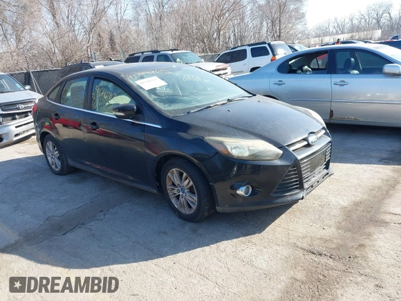 2012 Ford Focus SEL with VIN 1FAHP3H27CL251676, listed as a IAAI auction lot 41768765 with 196,206 mi miles. Bid and sale history available at carsss.com. Image 1.