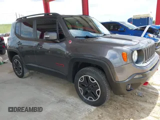 2017 Jeep Renegade Trailhawk with VIN ZACCJBCB3HPG16090, listed as a IAAI auction lot 42711389 with 55,024 mi miles and . Bid and sale history available at DreamBid. Image 1.