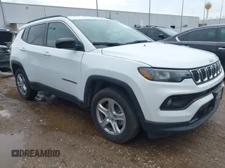 2024 Jeep Compass Latitude with VIN 3C4NJDBN3RT597390, listed as a IAAI auction lot 42499864 with 42,699 mi miles and . Bid and sale history available at DreamBid. Image 1.