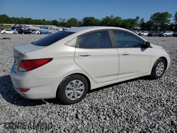 2017 Hyundai Accent SE with VIN KMHCT4AE5HU250839, listed as a Copart auction lot 52070145 with 104,090 mi miles and Salvage Title. Bid and sale history available at carsss.com. Image 3.