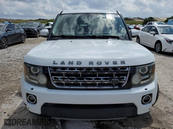 2016 Land Rover LR4 HSE Lux with VIN SALAK2V61GA798836, listed as a Copart auction lot 50187345 with 157,818 mi miles and Clean Title. Bid and sale history available at DreamBid. Image 5.