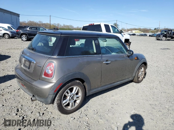 2012 MINI Hardtop with VIN WMWSU3C5XCT542339, listed as a Copart auction lot 53139055 with Not Provided miles and Salvage Title. Bid and sale history available at DreamBid. Image 3.