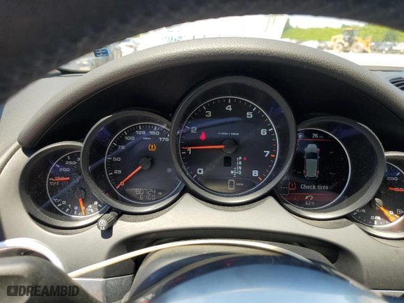2018 Porsche Cayenne with VIN WP1AA2A23JKA05856, listed as a Copart auction lot 57251094 with 80,724 mi miles and Salvage Title. Bid and sale history available at carsss.com. Image 9.