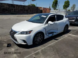 2017 Lexus CT 200h with VIN JTHKD5BH9H2288130, listed as a Copart auction lot 52434615 with 178,826 mi miles and Salvage title. Bid and sale history available at DreamBid. Image 1.