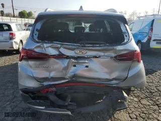 2021 Hyundai Santa Fe SEL with VIN 5NMS34AJ5MH321004, listed as a Copart auction lot 45740535 with 43,519 mi miles and Salvage Title. Bid and sale history available at carsss.com. Image 6.