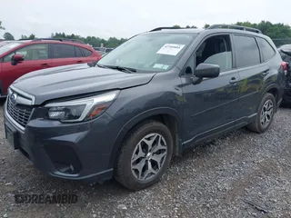 2021 Subaru Forester Premium with VIN JF2SKAJC0MH492913, listed as a IAAI auction lot 42709805 with 35,464 mi miles and . Bid and sale history available at DreamBid. Image 2.