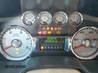 2009 Ford Super Duty F-250 SRW XL with VIN 1FTSW21R59EB15631, listed as a Copart auction lot 48024685 with 153,458 mi miles and Salvage Title. Bid and sale history available at carsss.com. Image 9.