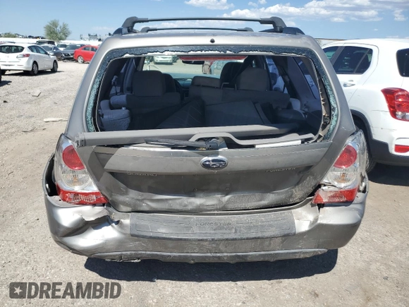 2006 Subaru Forester 2.5 X w/Premium Pkg with VIN JF1SG656X6H751031, listed as a Copart auction lot 71207904 with 185,750 mi miles and Salvage Title. Bid and sale history available at carsss.com. Image 6.