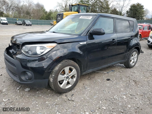 2018 Kia Soul with VIN KNDJN2A21J7504776, listed as a Copart auction lot 50489905 with 85,979 mi miles and Salvage Title. Bid and sale history available at carsss.com. Image 1.