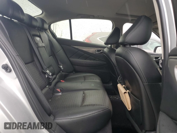 2017 Infiniti Q50 Signature Edition with VIN JN1EV7AR9HM831467, listed as a Copart auction lot 55486925 with Not provided miles and Salvage title. Bid and sale history available at DreamBid. Image 10.