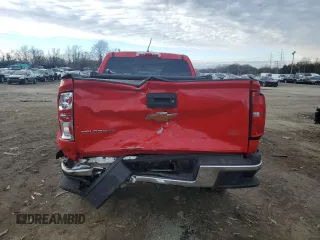 2020 Chevrolet Colorado 2WD Work Truck with VIN 1GCHSBEA9L1114412, listed as a Copart auction lot 86620144 with 4,086 mi miles and Salvage title. Bid and sale history available at DreamBid. Image 6.