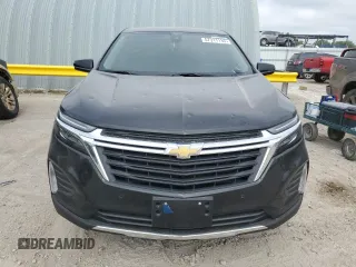 2023 Chevrolet Equinox LT with VIN 3GNAXTEG2PL106512, listed as a Copart auction lot 57311135 with 17,464 mi miles and Salvage title. Bid and sale history available at DreamBid. Image 5.