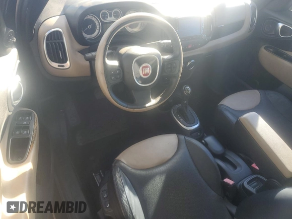 2014 FIAT 500L Lounge with VIN ZFBCFACHXEZ018630, listed as a Copart auction lot 84772124 with 0 mi miles and Clean Title. Bid and sale history available at carsss.com. Image 8.