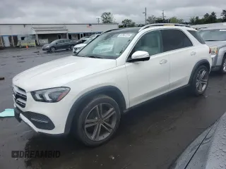 2020 Mercedes-Benz GLE 350 with VIN 4JGFB4KB5LA239208, listed as a Copart auction lot 57987375 with 54,256 mi miles and Salvage title. Bid and sale history available at DreamBid. Image 1.