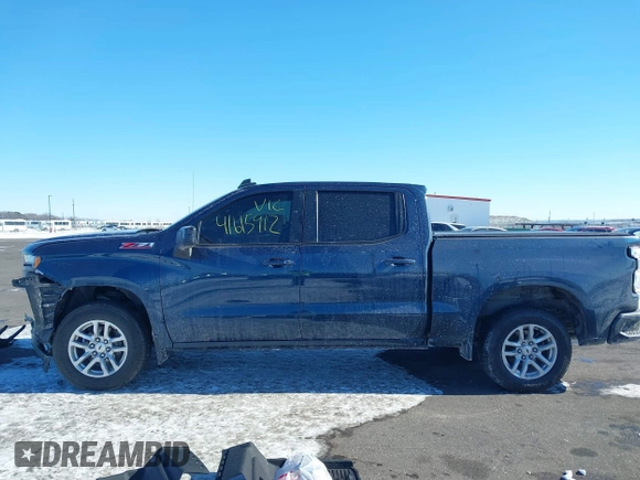2021 Chevrolet Silverado 1500 RST with VIN 3GCUYEEDXMG396815, listed as a IAAI auction lot 41615912 with 95,672 mi miles. Bid and sale history available at carsss.com. Image 14.