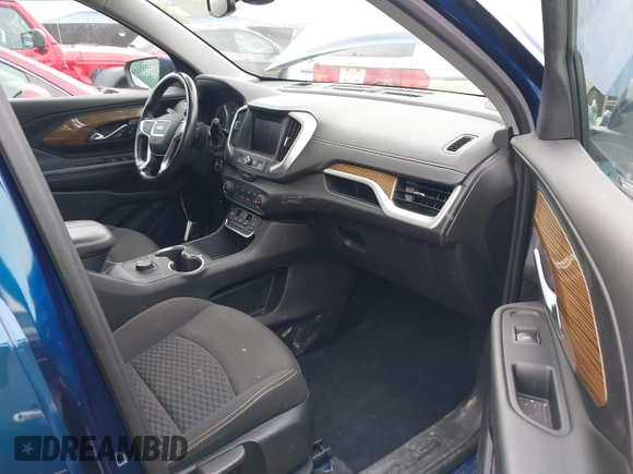 2020 GMC Terrain SLE with VIN 3GKALMEV9LL197298, listed as a IAAI auction lot 42509122 with 62,296 mi miles and . Bid and sale history available at DreamBid. Image 5.