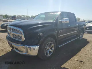 2017 Ram 1500 Laramie with VIN 1C6RR7NT7HS862891, listed as a Copart auction lot 53789095 with 117,020 mi miles and Salvage title. Bid and sale history available at DreamBid. Image 1.