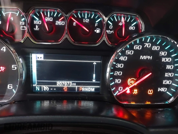 2016 Chevrolet Silverado 1500 LTZ with VIN 3GCUKSEC5GG343533, listed as a IAAI auction lot 41202553 with 207,973 mi miles and . Bid and sale history available at DreamBid. Image 15.