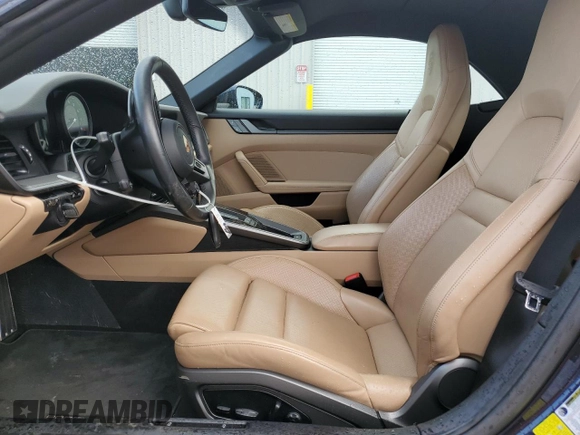 2020 Porsche 911 Carrera S with VIN WP0CB2A95LS263724, listed as a Copart auction lot 86216324 with 29,737 mi miles and Salvage Title. Bid and sale history available at DreamBid. Image 7.