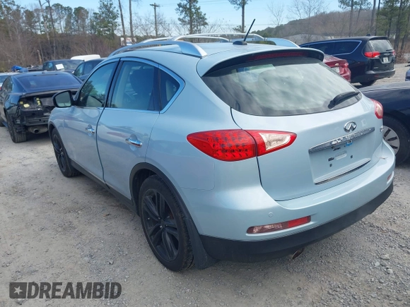 2011 Infiniti EX Journey with VIN JN1AJ0HP0BM800525, listed as a IAAI auction lot 41626101 with 107,039 mi miles. Bid and sale history available at carsss.com. Image 3.