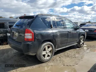 2007 Jeep Compass Sport with VIN 1J8FF47W17D168087, listed as a Copart auction lot 46743875 with 125,024 mi miles and Clean Title. Bid and sale history available at carsss.com. Image 3.