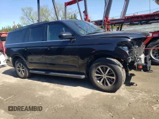 2019 Ford Expedition Max XLT with VIN 1FMJK1JT3KEA64550, listed as a Copart auction lot 51890195 with 90,067 mi miles and Salvage title. Bid and sale history available at DreamBid. Image 4.