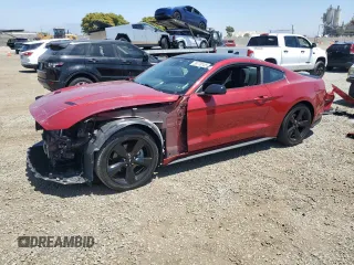 2022 Ford Mustang EcoBoost with VIN 1FA6P8TH6N5111822, listed as a Copart auction lot 59778145 with 50,875 mi miles and Salvage title. Bid and sale history available at DreamBid. Image 1.