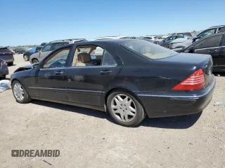2003 Mercedes-Benz S 4.3L with VIN WDBNG70J23A369247, listed as a Copart auction lot 49880395 with Not Provided miles and Salvage Title. Bid and sale history available at carsss.com. Image 2.