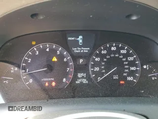 2007 Lexus LS 460 with VIN JTHBL46F975035747, listed as a Copart auction lot 50169445 with 147,294 mi miles and Salvage Title. Bid and sale history available at carsss.com. Image 9.