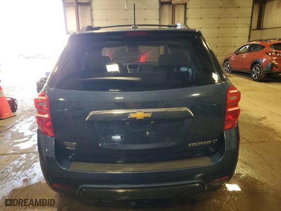 2016 Chevrolet Equinox LT with VIN 2GNFLFEK3G6157500, listed as a Copart auction lot 52624215 with 115,404 mi miles and Salvage Title. Bid and sale history available at carsss.com. Image 6.