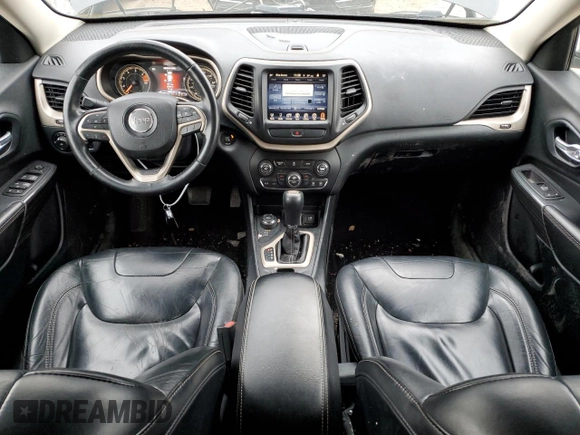 2016 Jeep Cherokee Limited with VIN 1C4PJMDB1GW328386, listed as a Copart auction lot 46660055 with 75,858 mi miles and Salvage Title. Bid and sale history available at DreamBid. Image 8.