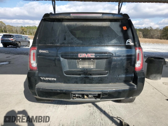 2019 GMC Yukon SLT with VIN 1GKS2BKCXKR108358, listed as a Copart auction lot 83765624 with 127,724 mi miles and Salvage Title. Bid and sale history available at carsss.com. Image 6.