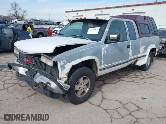 1993 GMC Sierra 1500 with VIN 2GDEK19K3P1548269, listed as a IAAI auction lot 41649617 with 251,363 mi miles and . Bid and sale history available at DreamBid. Image 2.