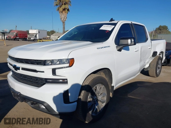2022 Chevrolet Silverado 1500 RST with VIN 1GCPWDED6NZ123496, listed as a IAAI auction lot 41204485 with 34,735 mi miles. Bid and sale history available at carsss.com. Image 18.